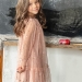 Платье для девочки нарядное БУШОН ST53, цвет пыльная роза
