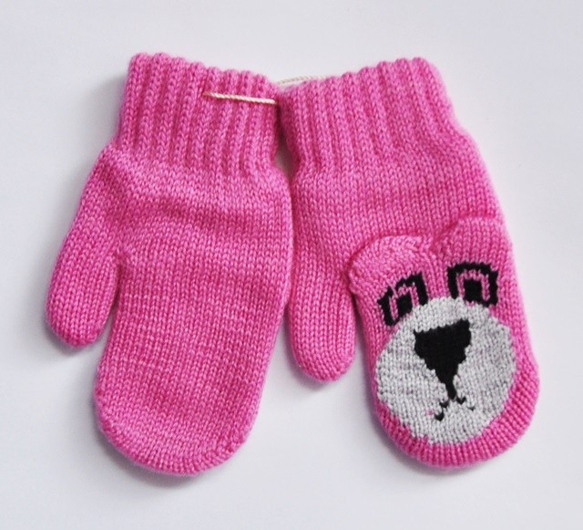 Варежки детские двойные - Варежки