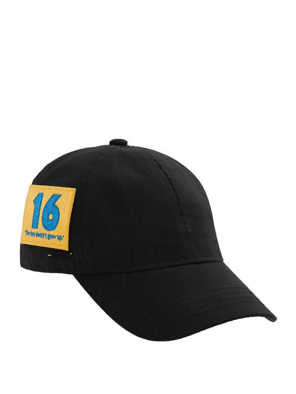Бейсболка Шестнадцатый бейсболка, Миалт черный, лето - Бейсболки / кепки