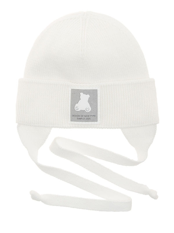 Шапка для мальчика Фунтик, Миалт белый - Шапки весна-осень