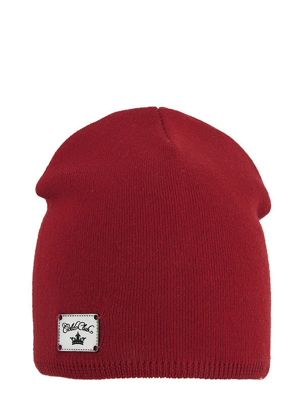 Шапка для девочки Баффи, Миалт красный, весна-осень - Для девочек весна-осень