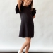 Платье для девочки нарядное БУШОН ST5410, цвет черный