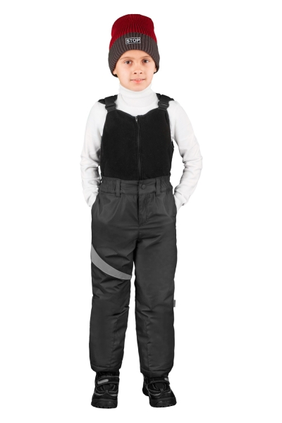 Полукомбинезон для мальчика BOOM серый - Полукомбинезоны, брюки