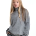 Водолазка для девочек Mini Maxi, модель 3312240, цвет серый