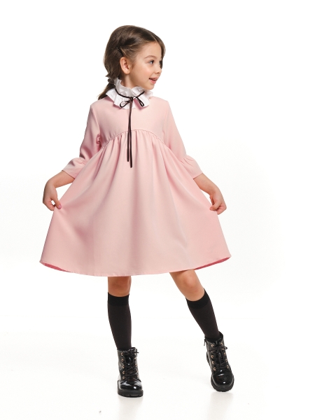 Платье для девочек Mini Maxi, модель 6224, цвет кремовый/розовый - Платья коктельные / вечерние