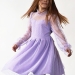 Платье для девочки нарядное БУШОН ST77, цвет сиреневый