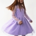 Платье для девочки нарядное БУШОН ST77, цвет сиреневый