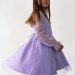 Платье для девочки нарядное БУШОН ST77, цвет сиреневый
