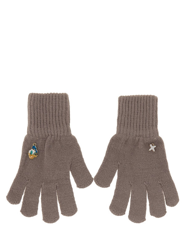 Перчатки для мальчика Матео, Миалт темно-бежевый, весна-осень - Перчатки