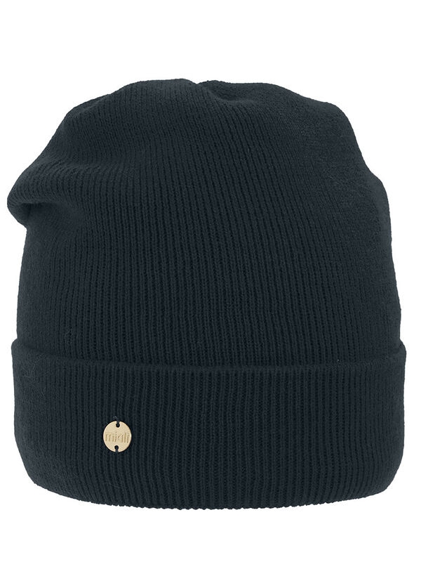 Шапка женская Пикадилли, Миалт черно-серый, зима - Шапочки молодежные