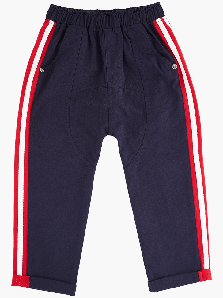 Джоггеры для мальчиков Mini Maxi, модель 4896, цвет синий - Брюки спортивные (джогеры)