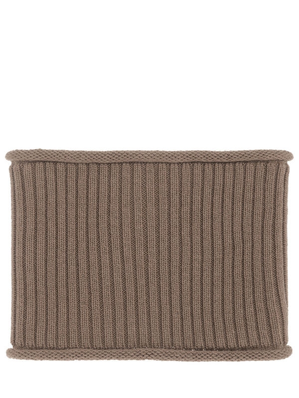 Шарф-труба Зодиак, Mialt темно-бежевый, весна-осень - Шарф-снуд