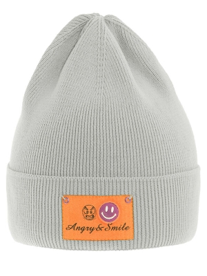 Шапка для мальчика Зумер, Миалт серый, весна-осень