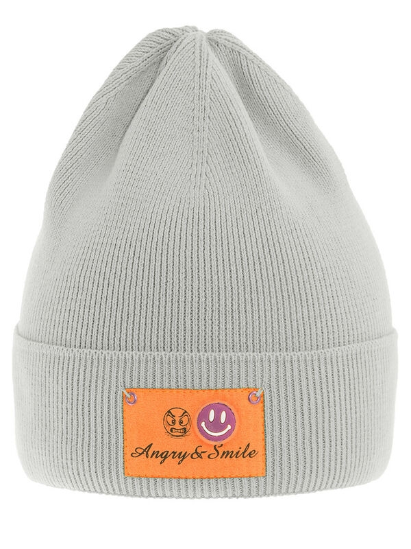Шапка для мальчика Зумер, Миалт серый, весна-осень - Шапки весна-осень