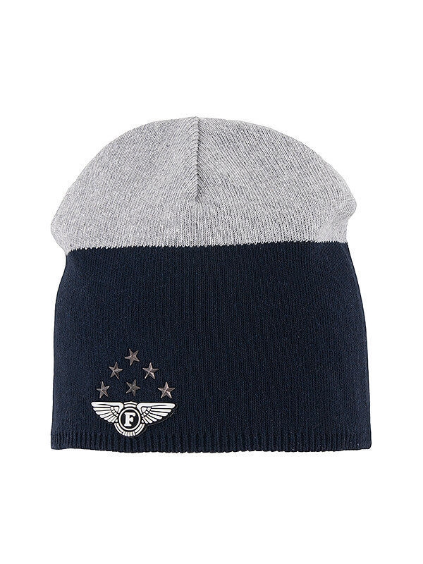 Шапка для мальчика Форсаж, Миалт темно-синий/серый, весна-осень-лето - Шапки весна-осень