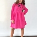 Платье для девочки нарядное БУШОН ST75, цвет барби