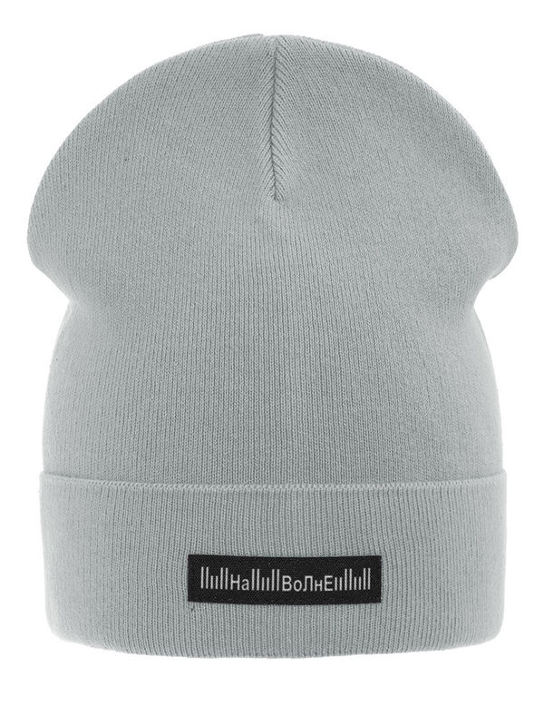 Шапка На волне, Миалт серый - Для девочек весна-осень