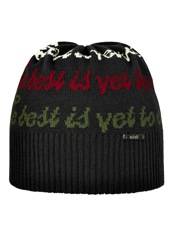 Шапка для мальчика The best, Миалт серо-синий - Шапки весна-осень