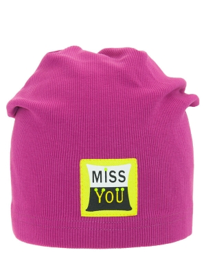Шапка для девочки Women, Миалт фуксия, весна-осень-лето