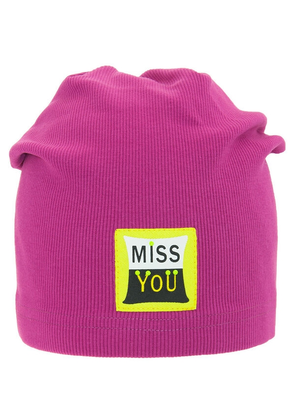 Шапка для девочки Women, Миалт фуксия, весна-осень-лето - Для девочек весна-осень