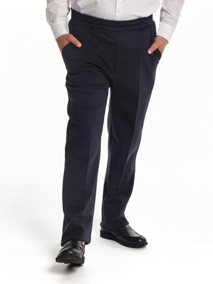 Брюки для мальчиков Mini Maxi, модель 6035, цвет синий - Брюки текстильные