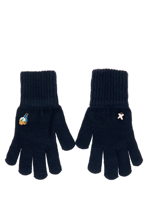 Перчатки для мальчика Матео, Миалт темно-синий, весна-осень - Перчатки
