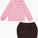 Комплект одежды для девочек Mini Maxi, модель 1229/1230, цвет розовый