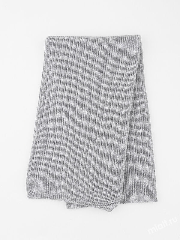 Шарф для девочки Монро, Миалт серый, зима - Шарфы