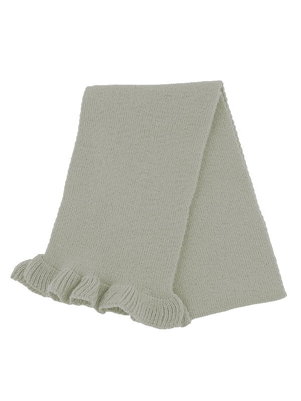 Шарф для девочки F300, Миалт темный-лен/16в, зима - Шарфы