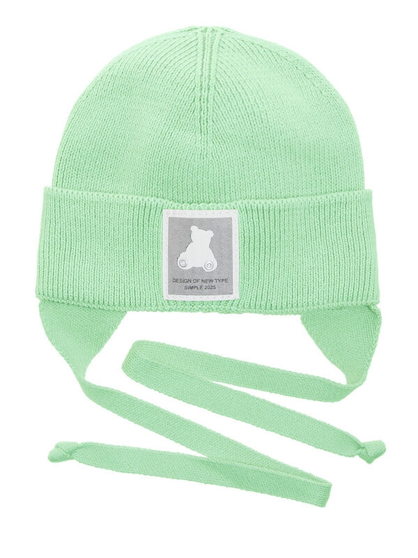 Шапка для мальчика Фунтик, Миалт ментоловый, весна-осень - Шапки весна-осень