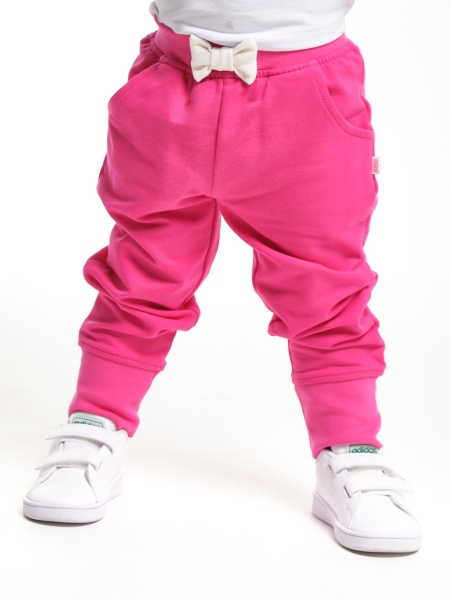 Брючки для девочек Mini Maxi, модель 0966, цвет малиновый - Штаны трикотажные