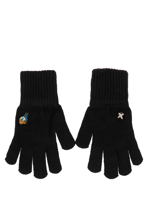 Перчатки для мальчика Матео, Миалт черный, весна-осень - Перчатки