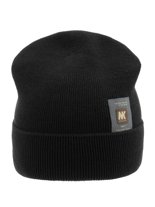 Шапка для мальчика Ким, Миалт черный, весна-осень - Шапки весна-осень