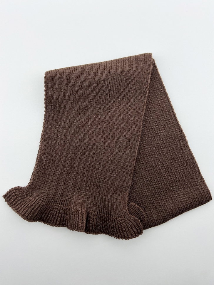 Шарф для девочки F300, Миалт терракотовый/90, зима - Шарфы