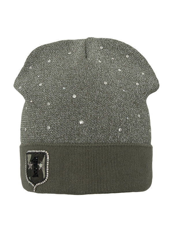 Шапка для девочки Ибица, Миалт хаки, весна-осень - Для девочек весна-осень