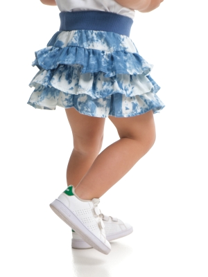 Юбка для девочек Mini Maxi, модель 6380, цвет синий