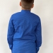 Рубашка для мальчика стрейч БУШОН, цвет синий