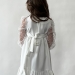 Платье для девочки нарядное БУШОН ST52, цвет белый
