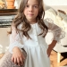 Платье для девочки нарядное БУШОН ST52, цвет белый
