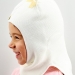Шапка-шлем Сидди белый