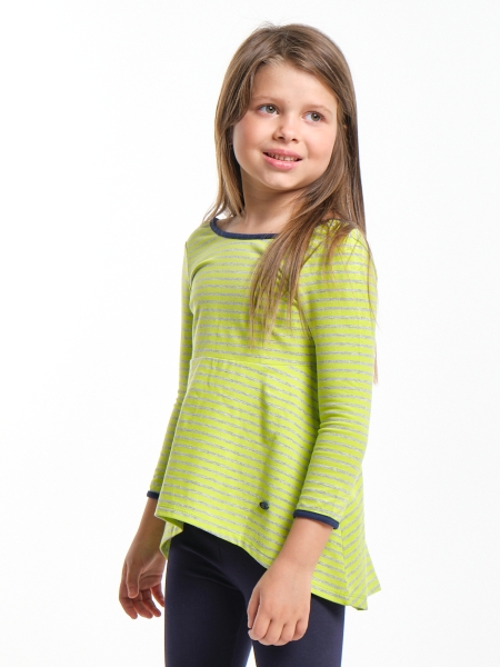 Платье для девочек Mini Maxi, модель 3229, цвет салатовый - Платья для девочек с длинным рукавом