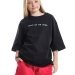 Футболка для девочек Mini Maxi, модель pw7452, цвет черный