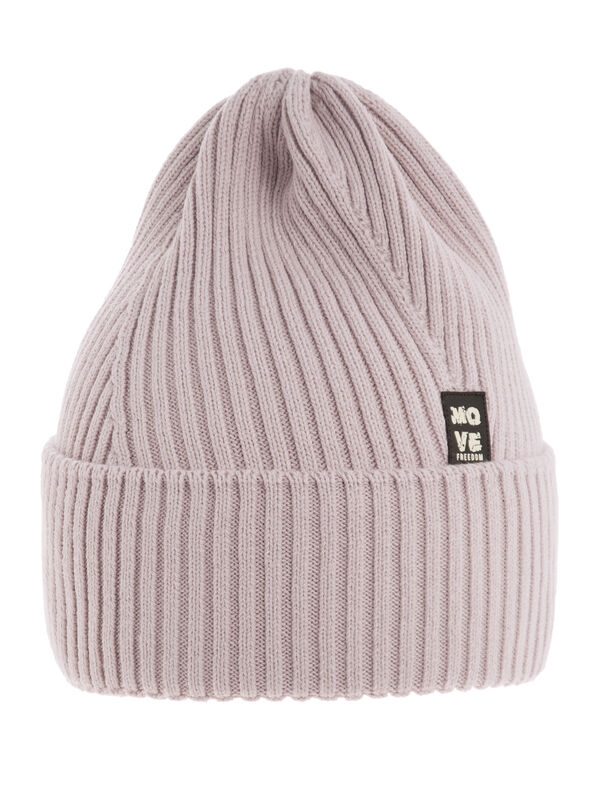 Шапка для девочки Манхеттен, Миалт бежево-розовый, весна-осень - Для девочек весна-осень