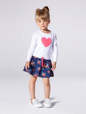 Платье для девочек Mini Maxi, модель 2776, цвет белый