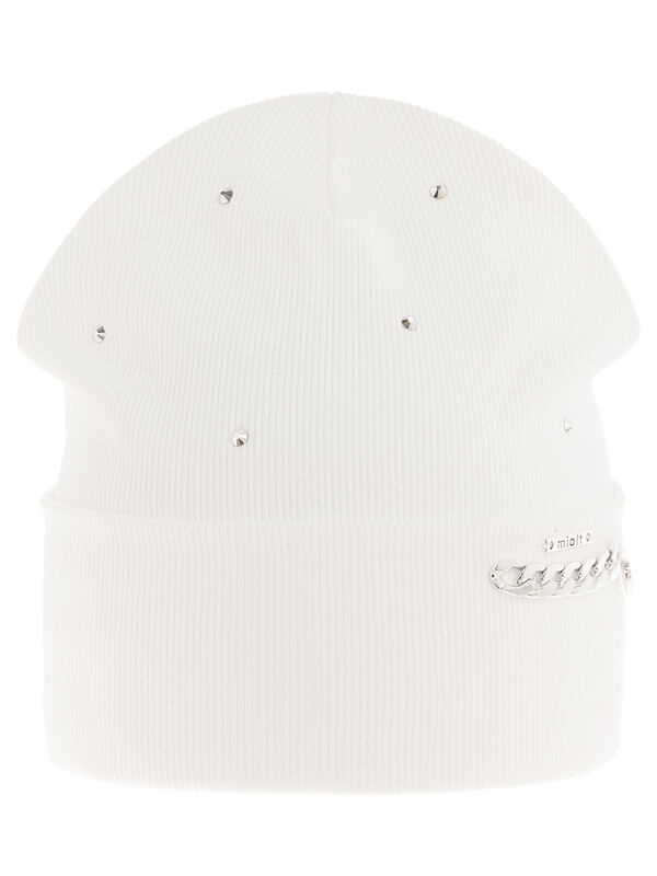 Шапка для девочки Прочность, Миалт белый, лето - Для девочек весна-осень
