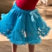 Юбка-американка для девочек БУШОН, модель ST91, цвет голубой