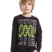 Лонгслив для мальчиков Mini Maxi, модель 7958, цвет черный