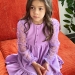 Платье для девочки нарядное БУШОН ST52, цвет сиреневый