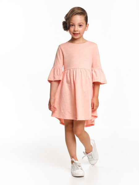 Платье для девочек Mini Maxi, модель 7138, цвет кремовый - Платья для девочек с рукавом 3/4