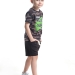 Комплект для мальчиков Mini Maxi, модель 7852, цвет камуфляж/черный
